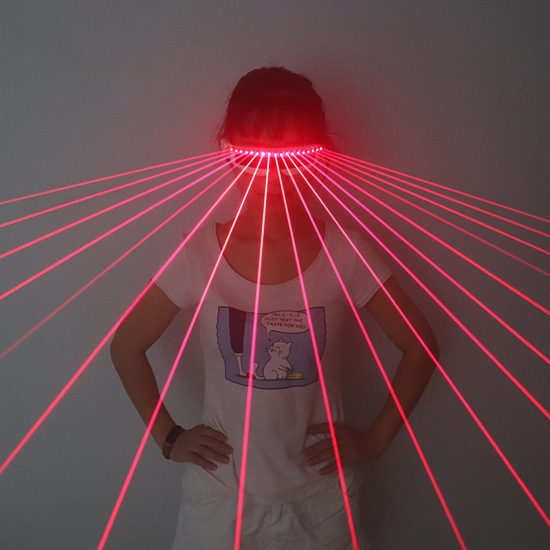 Event Party Dj - Kacamata Laser Merah 650nm Alat Peraga