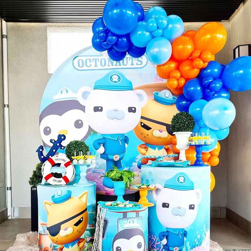 Balloon Arch Kit - Perlengkapan Dekorasi Balon Octonauts Captain Barnacles
