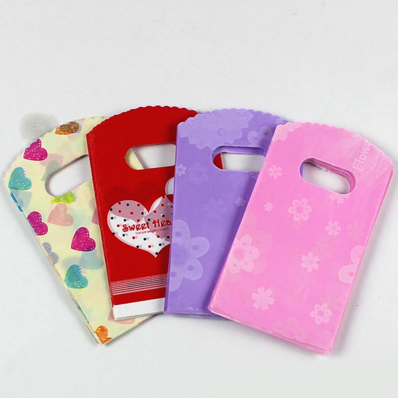 Event Party Shop - Cetak warna-warni plastik tas hadiah perhiasan,