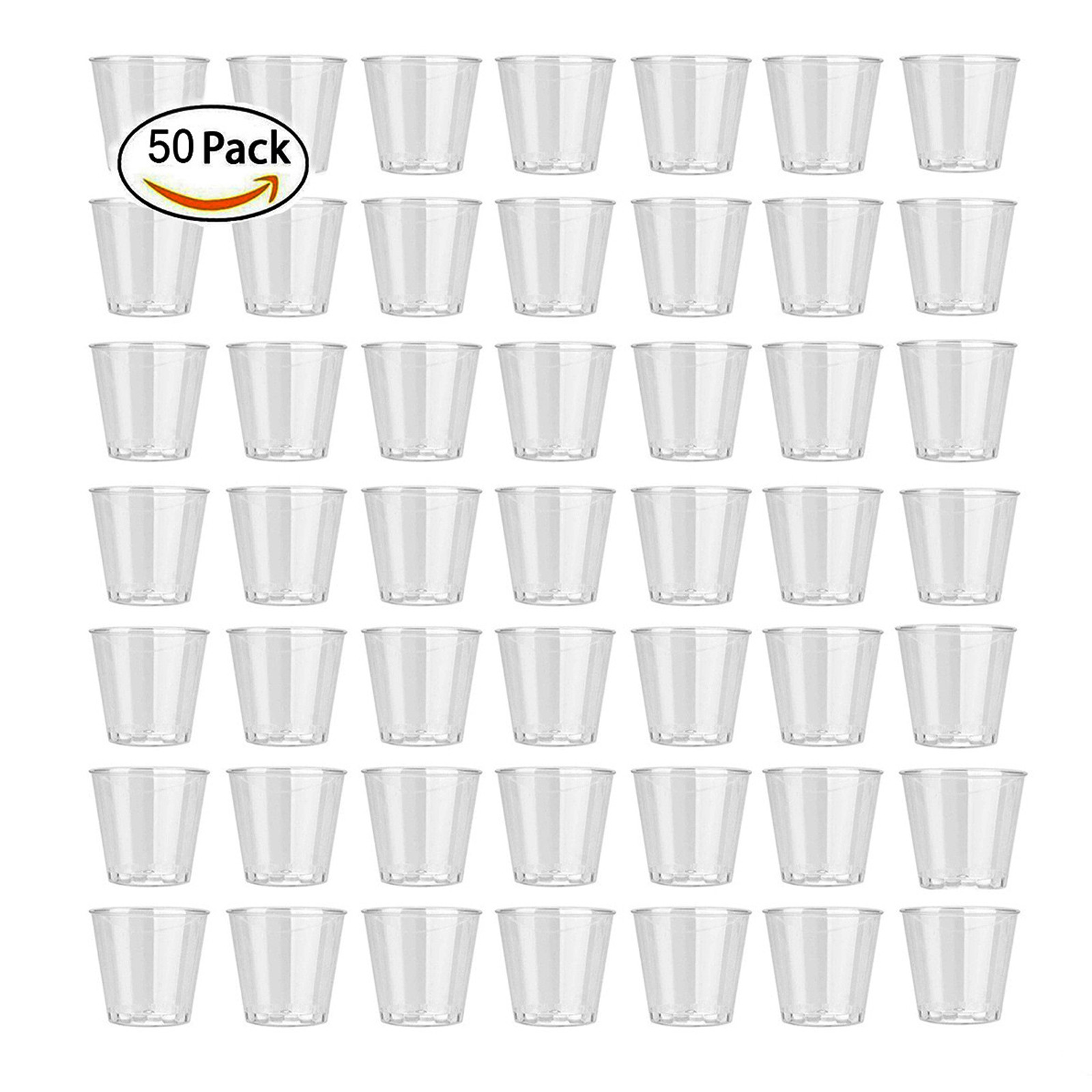 Plastic Cup 50Pcs - 50 Buah 30Ml Baru Sekali Pakai