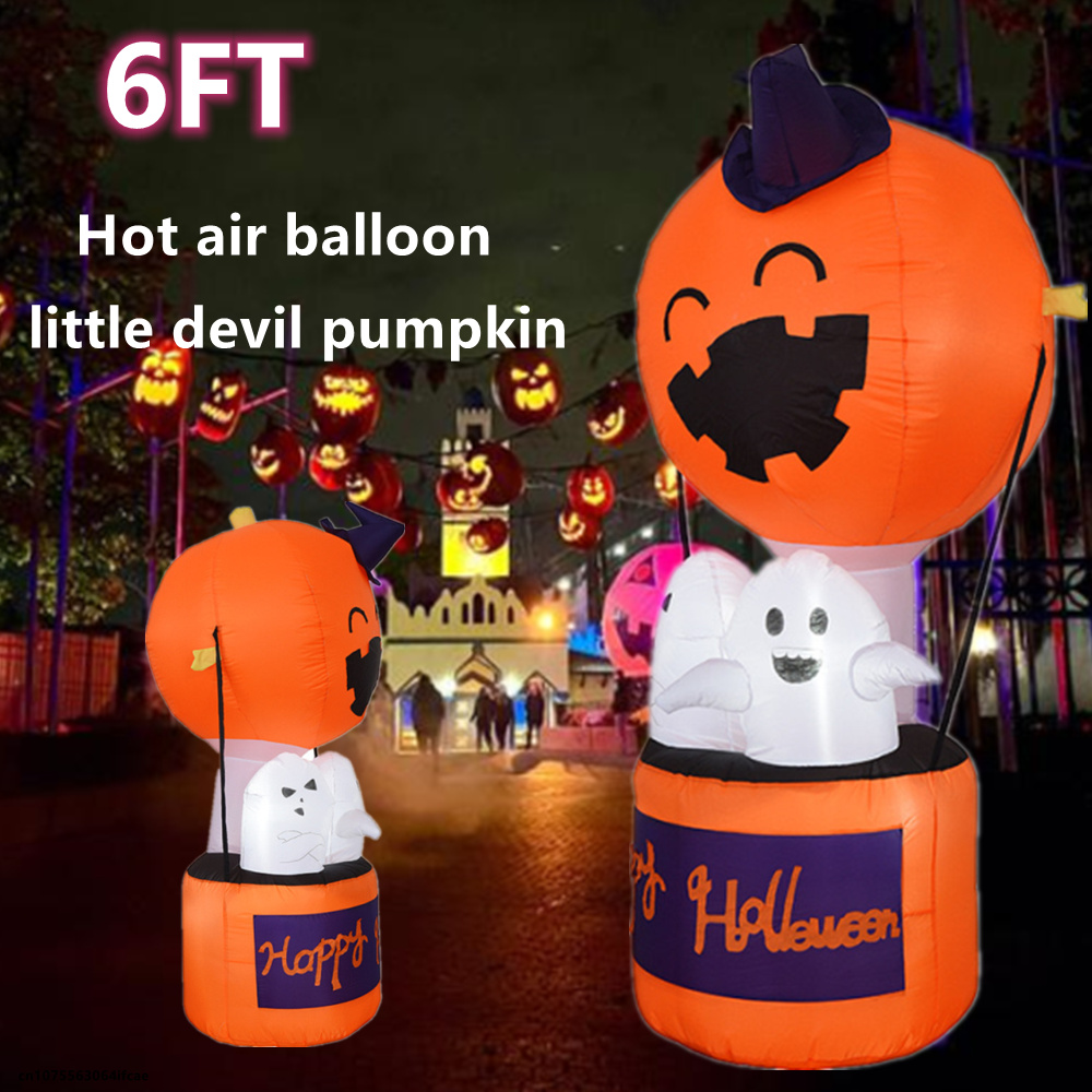 Led Balloon Light - Halloween balon tiup 1.8m udara panas