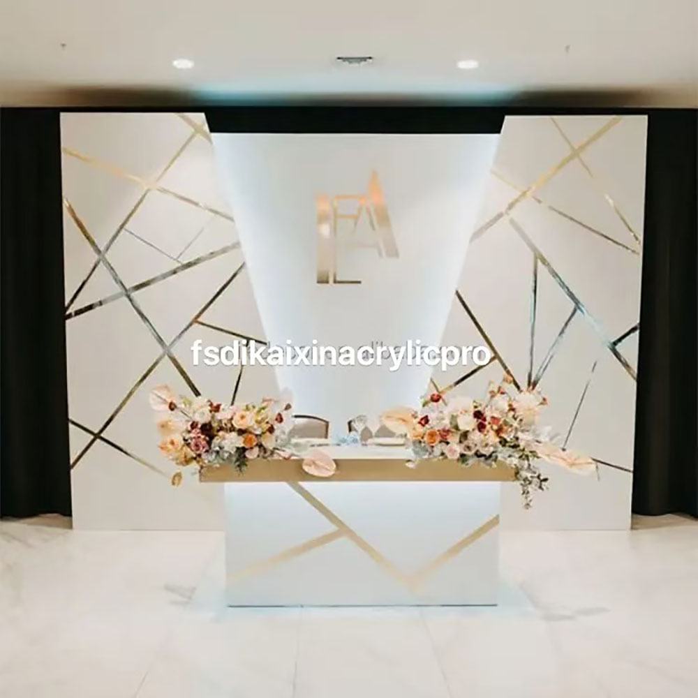 Party Event Supplier - Desain Latar Belakang Acara Pesta Pernikahan