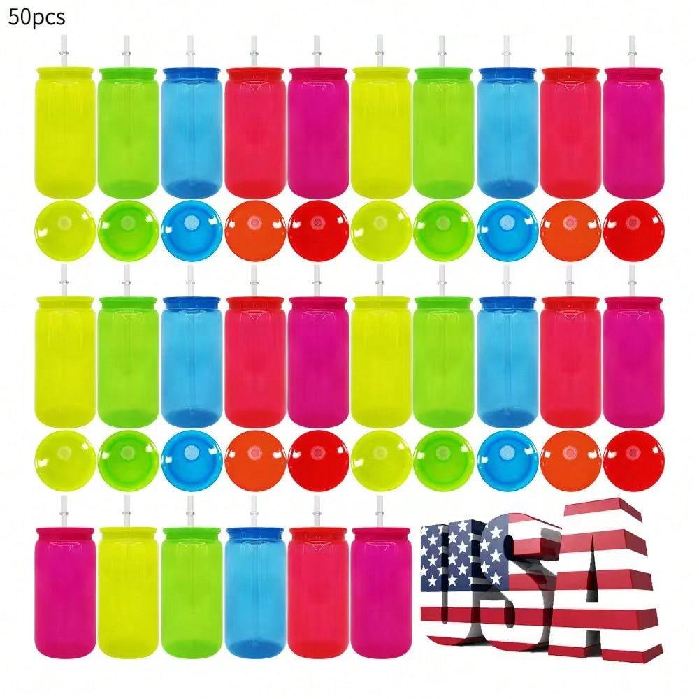 Plastic Cup 50Pcs - 50pcs Gudang AS 16oz Gelas Plastik
