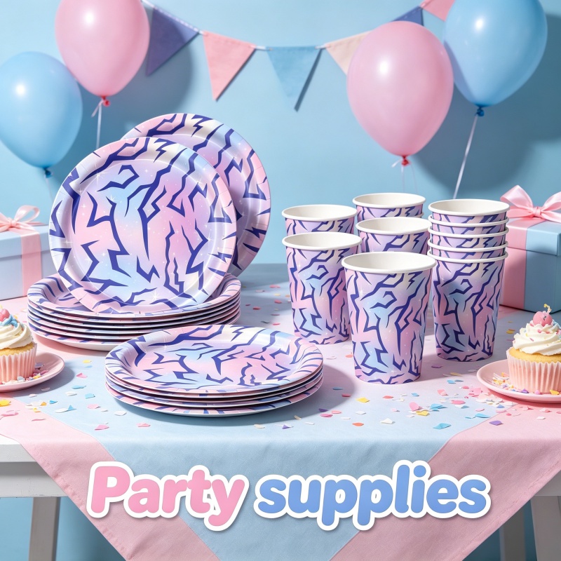 Table Cloth Disposable - Perlengkapan Pesta Ulang Tahun Anime K-pop