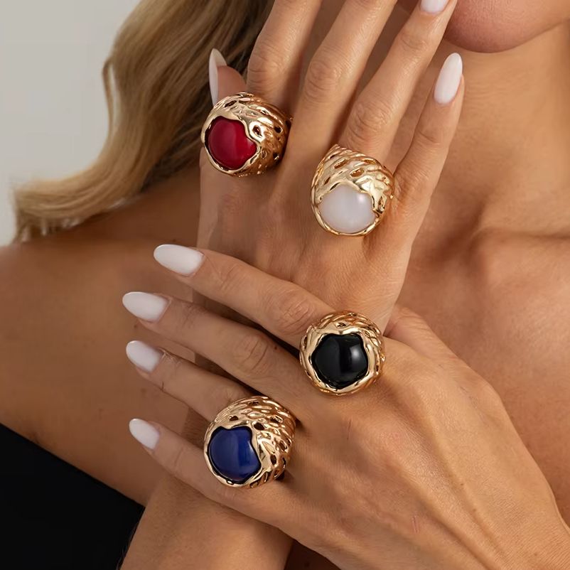 Event Z - IngeSight.Z Cincin Terbuka Tebal Resin Berhias