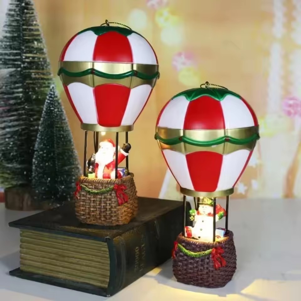 Led Balloon Light - Ornamen Natal yang Bercahaya, Balon Udara