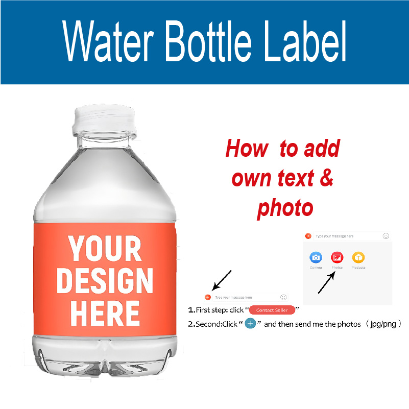 Party Event Supplier - Label Botol Air Kustom, Souvenir Pesta