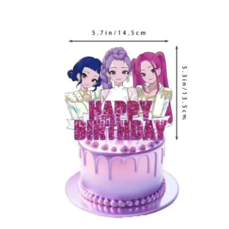 Hiasan Kue Anime Grils Lumi Mi - Event Supplies ulasan dan harga
