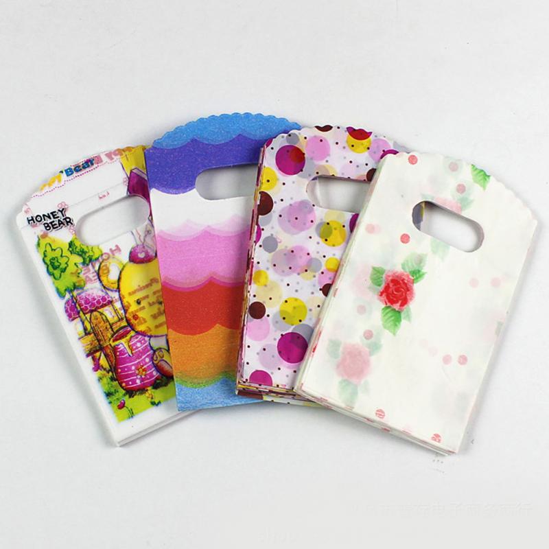 Cetak warna-warni plastik tas  - Event Party Shop ulasan dan harga