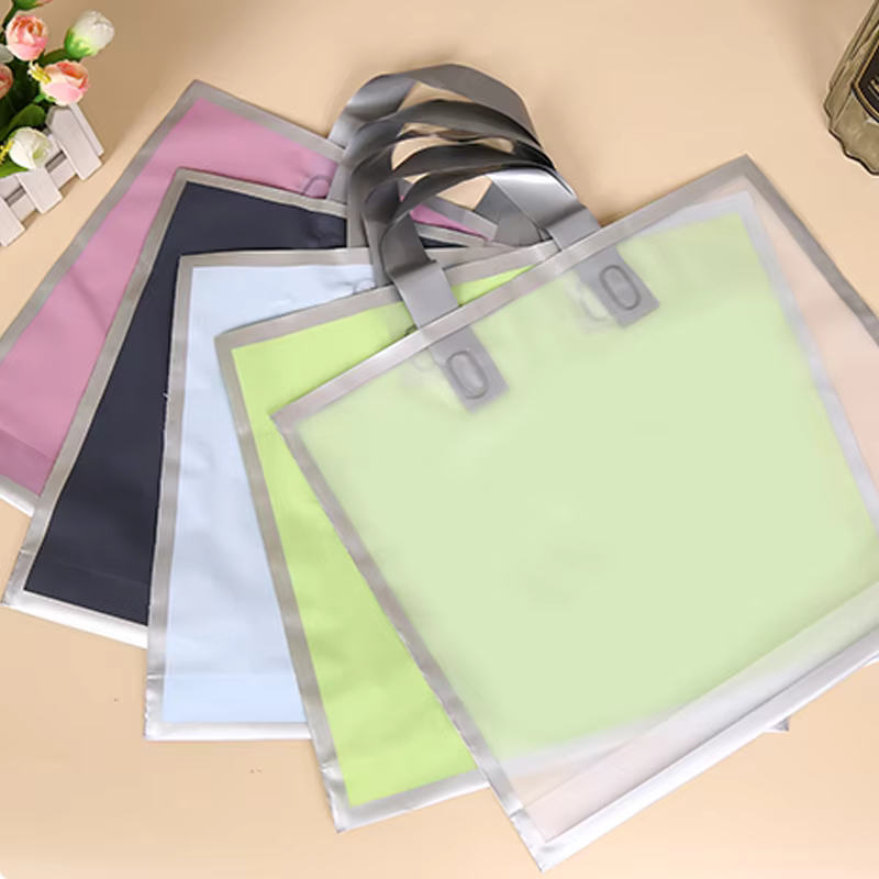 50Pcs Tas belanja tangan frost - Event Party Shop ulasan dan harga