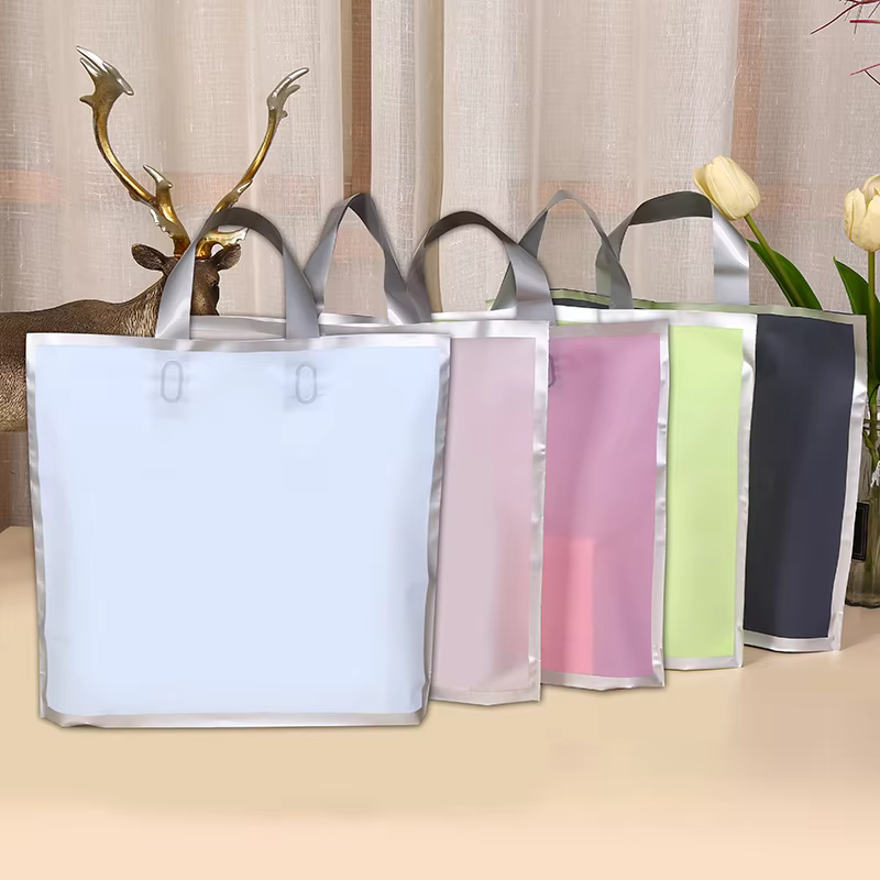 50Pcs Tas belanja tangan frost - Event Party Shop ulasan dan harga