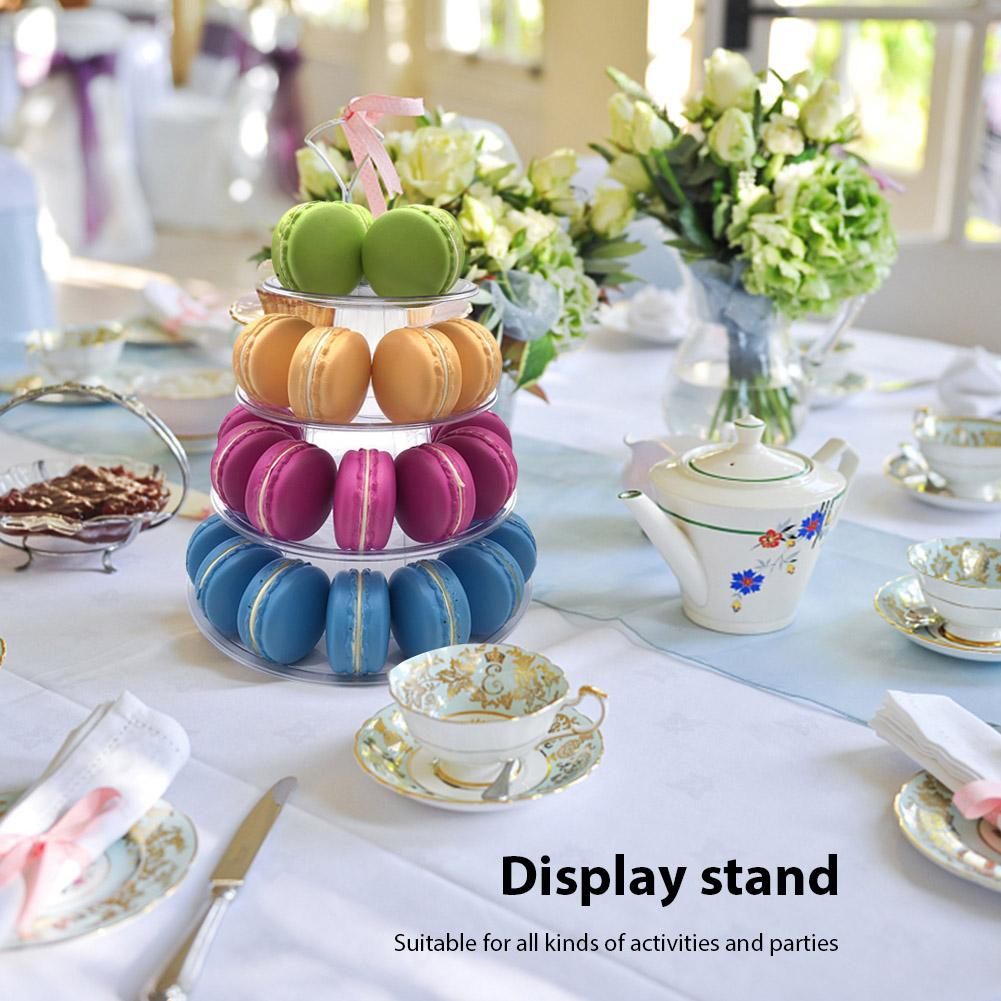 Rak Penyimpanan Kue Macaron 4/ - Cupcake Stand Tier ulasan dan harga
