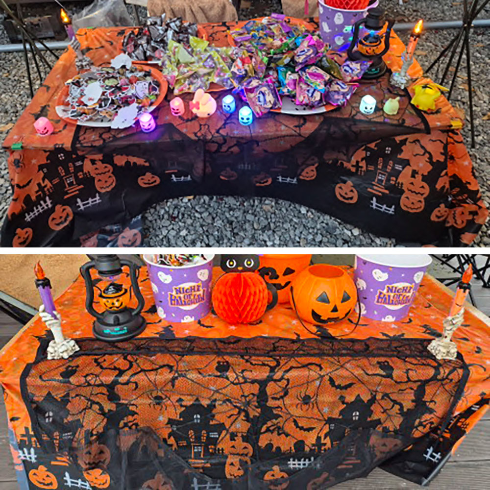 Taplak Meja Dekorasi Halloween - Table Cloth Disposable ulasan dan harga
