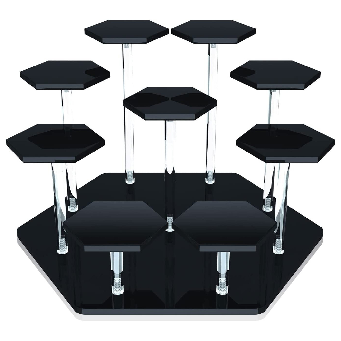 8/9 Tingkat Tampilan Akrilik B - Cupcake Stand Tier ulasan dan harga