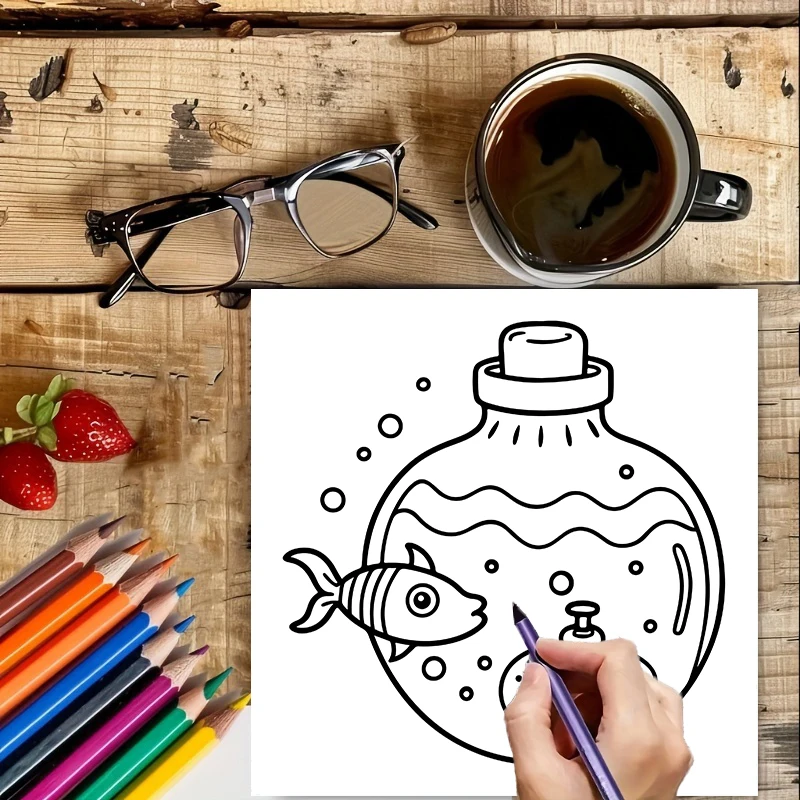 Buku Mewarnai Magic Jar untuk  - Event Supplies ulasan dan harga