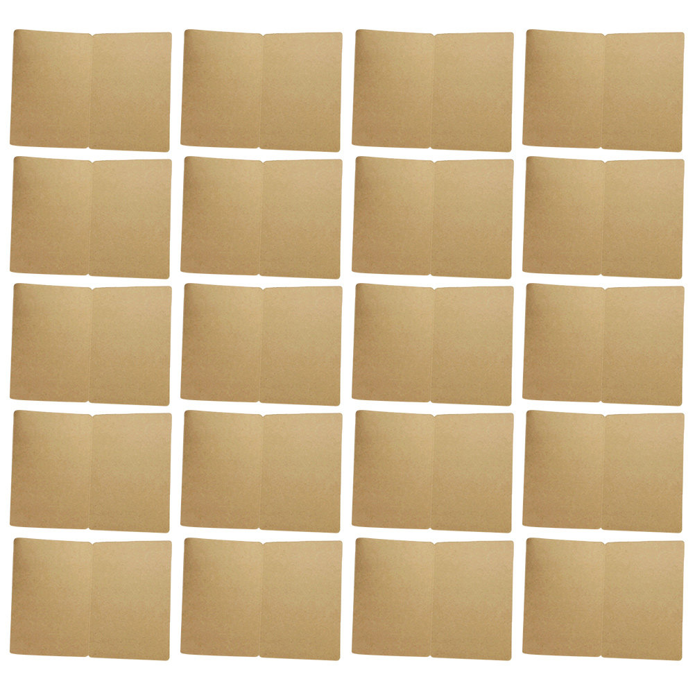 20Pcs Kartu Kosong Rustic Kert - Papercraft Supply Invitation ulasan dan harga