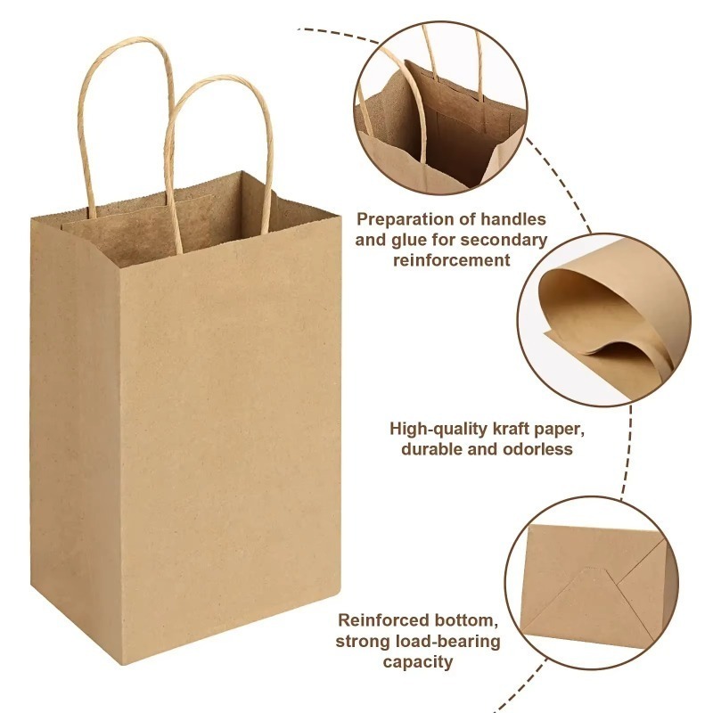 5/10PCS Tas Kertas Kraft Cokla - Event Party Shop ulasan dan harga