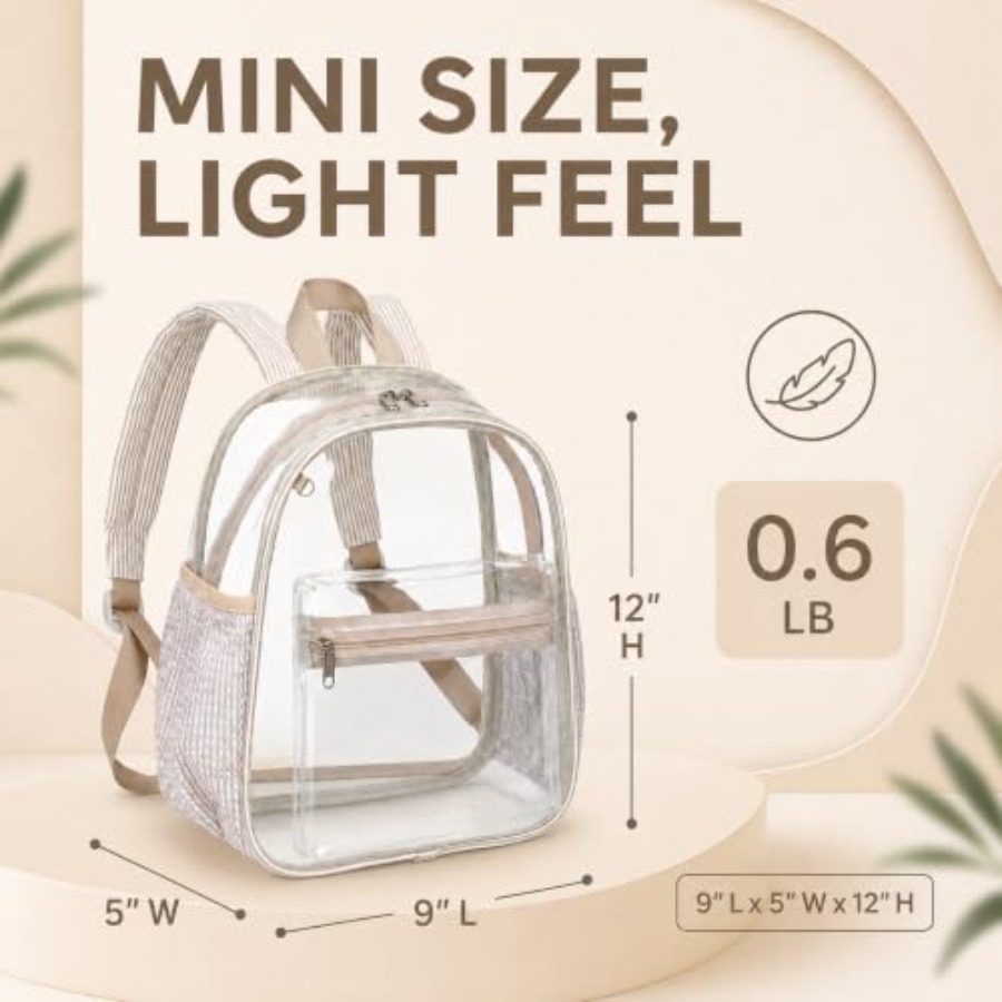 Tas Ransel Mini Transparan unt - Event & Party Supply Photos ulasan dan harga