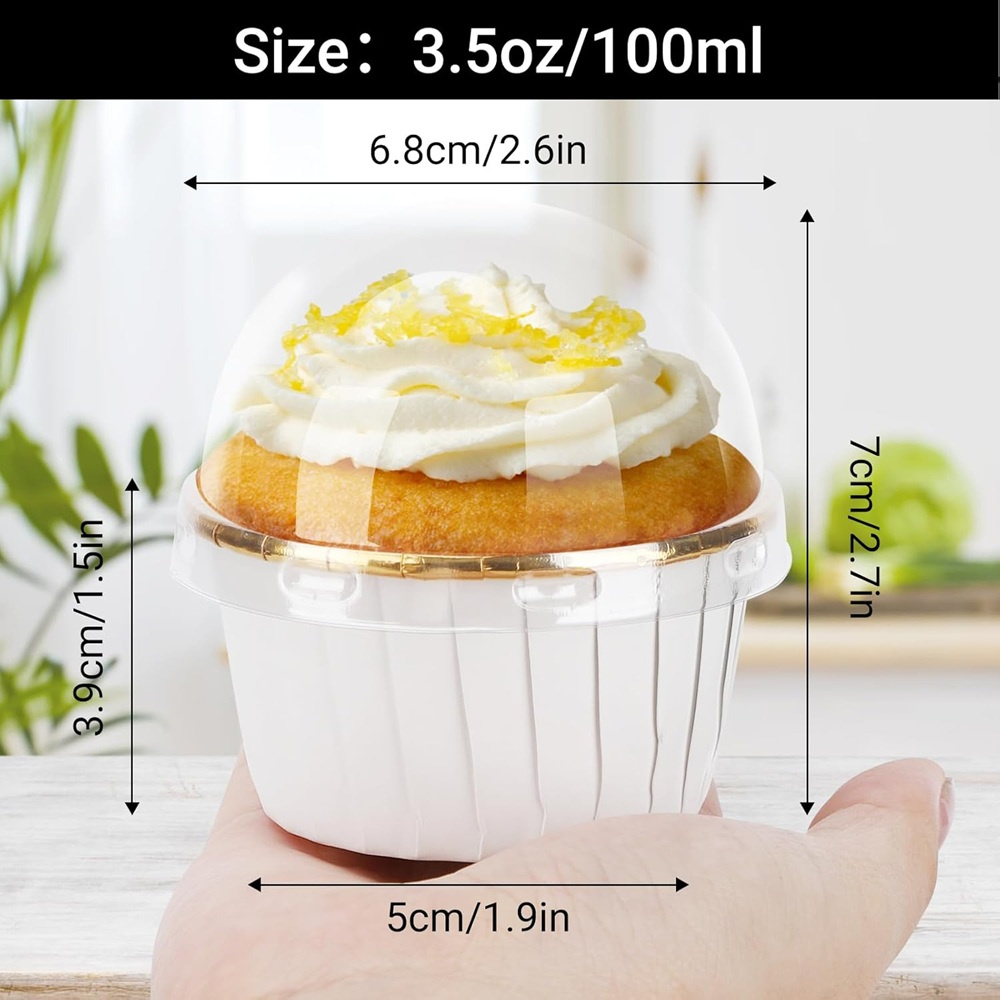 50 Buah Cangkir Muffin Kertas  - Plastic Cup 50Pcs ulasan dan harga