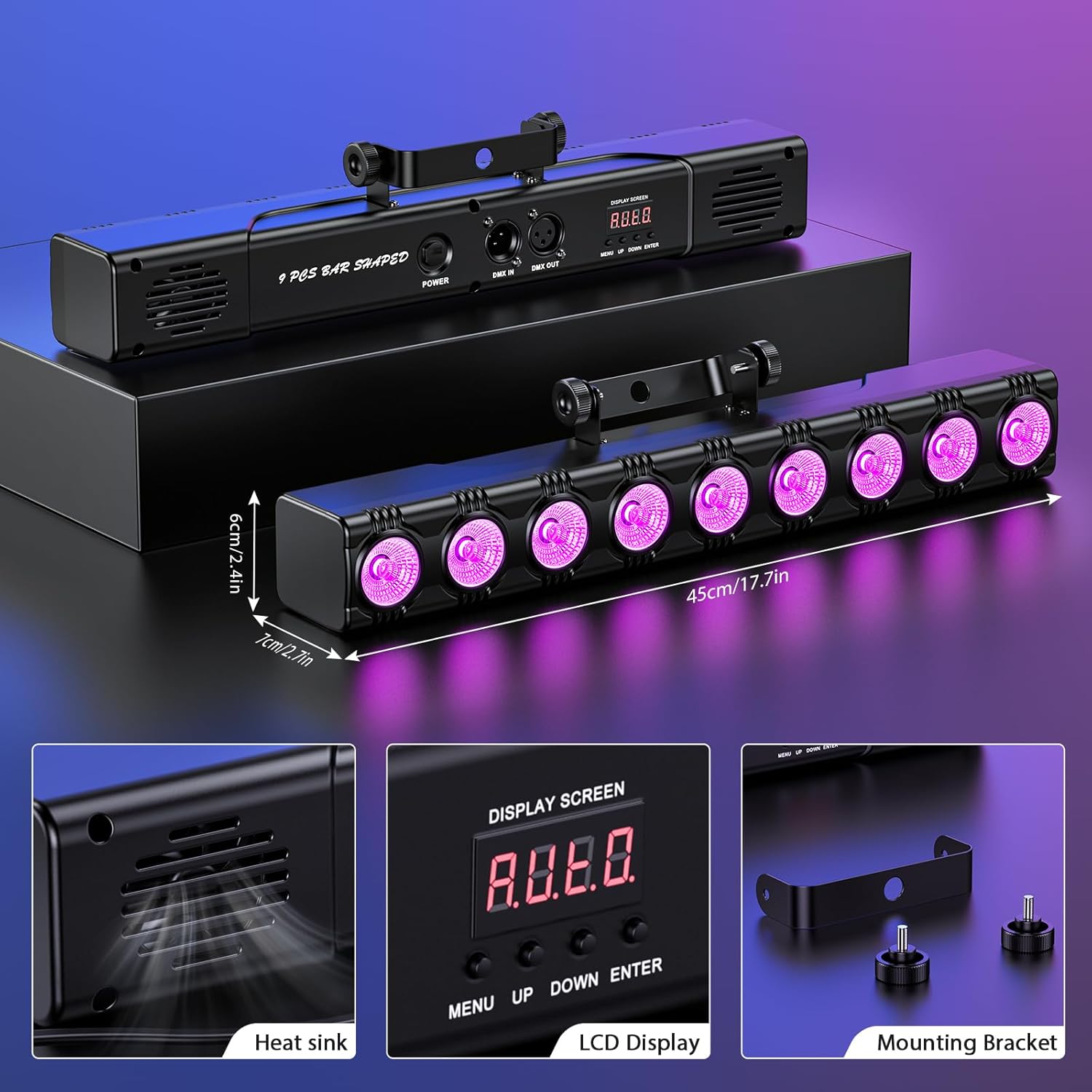 Lampu Sorot Dinding RGB 36W un - Event Party Dj ulasan dan harga