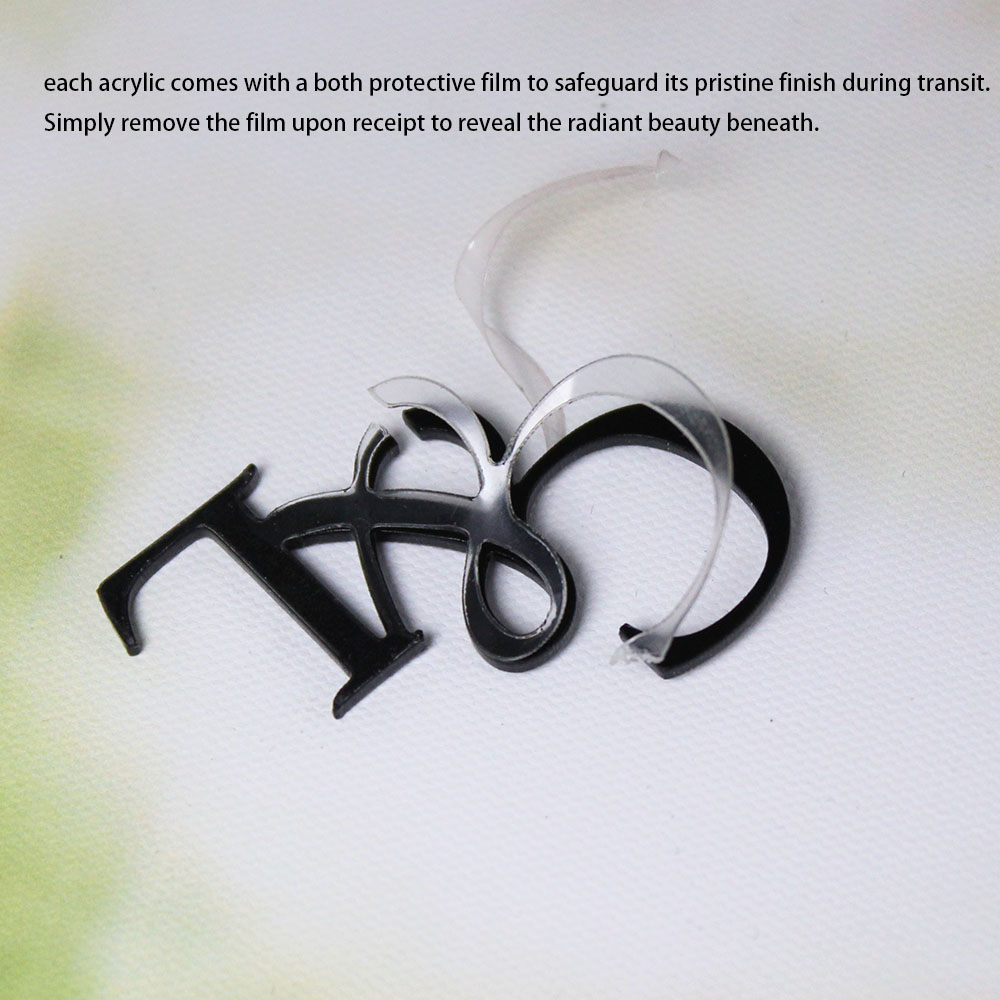 15/40/100pcs Tag Inisial Perni - Centerpiece Stick ulasan dan harga