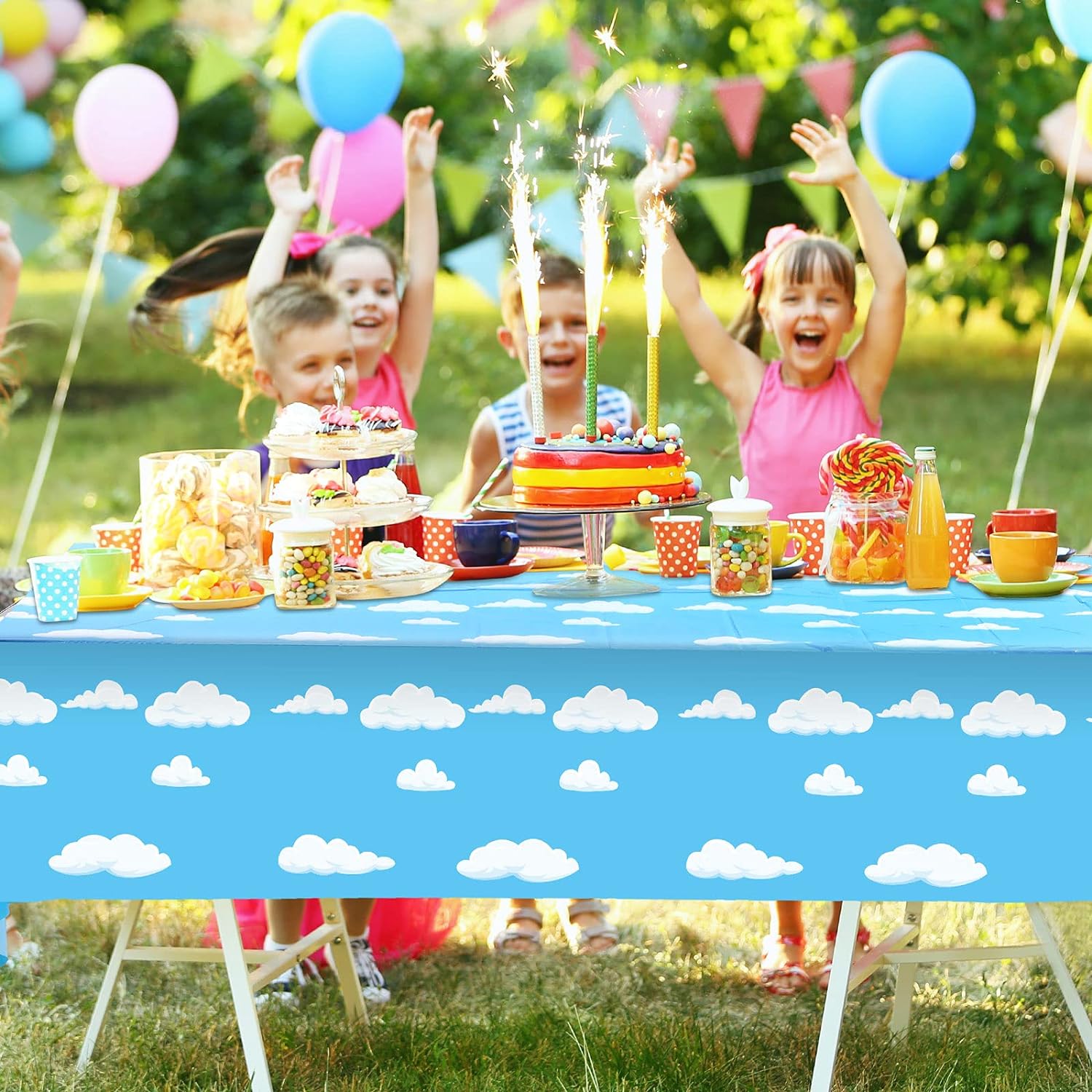 Taplak Meja Pesta Ulang Tahun  - Table Cloth Disposable ulasan dan harga
