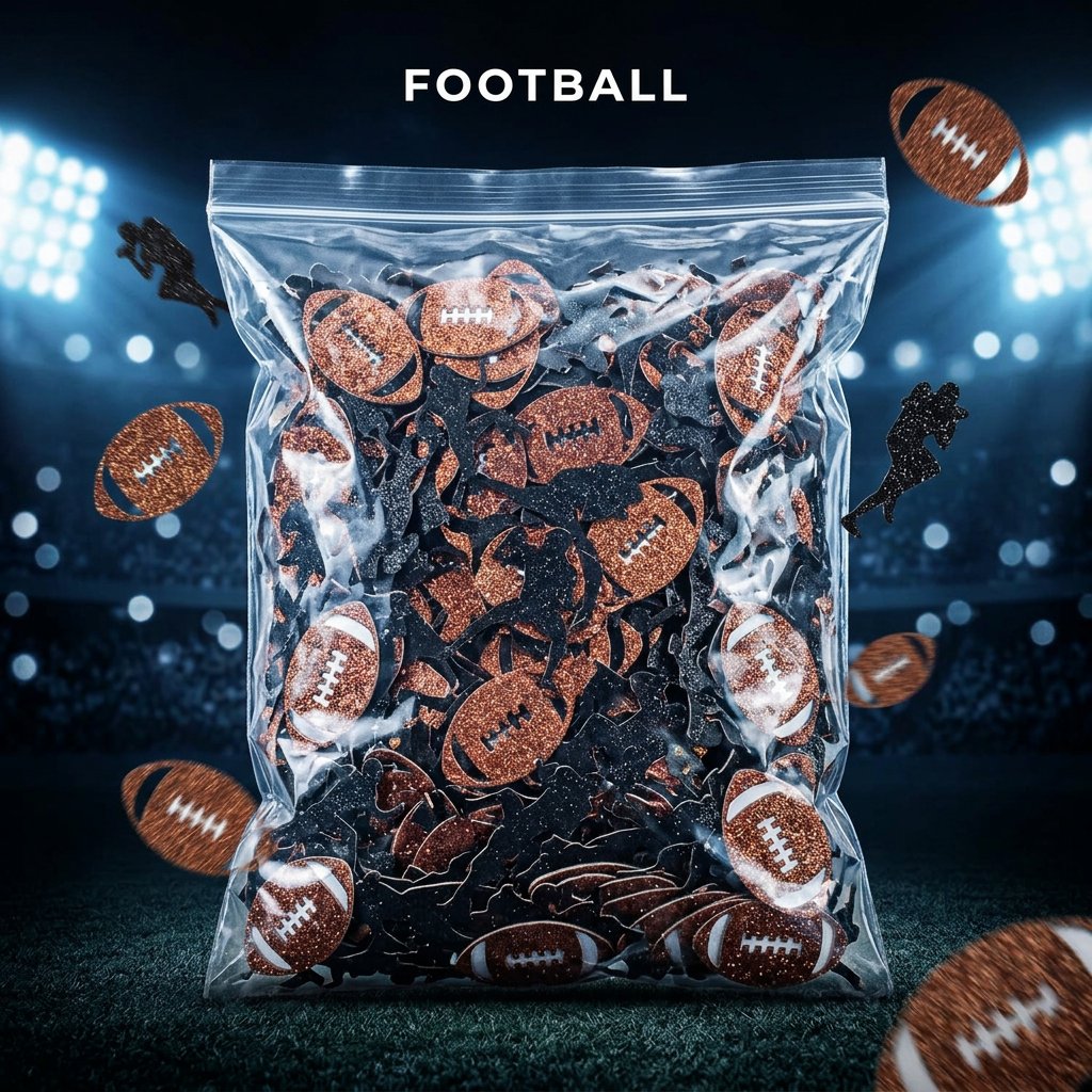 120Pcs Konfeti Sepak Bola Warn - Event Supplies ulasan dan harga