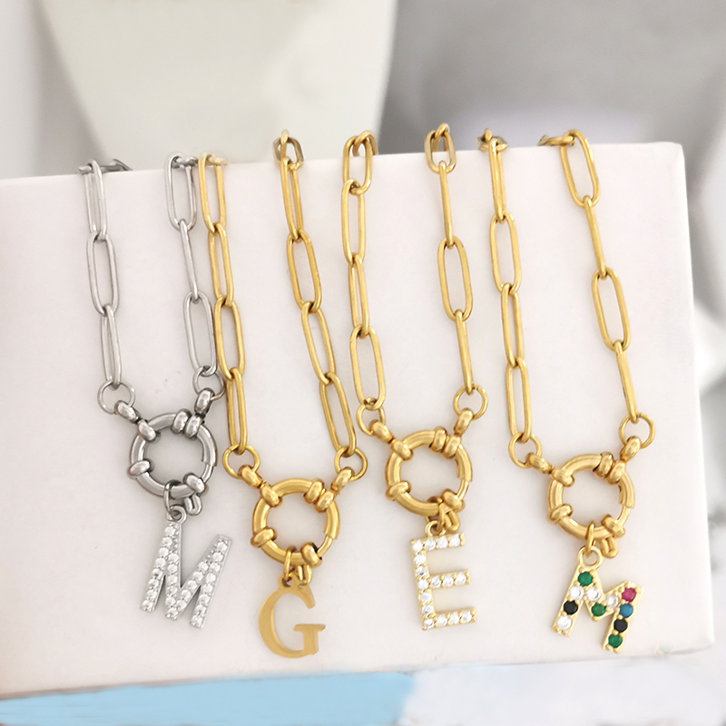 Kalung Huruf A-Z Initial Charm - Event Z ulasan dan harga