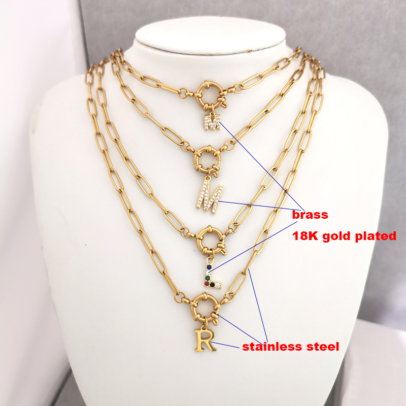 Kalung Huruf A-Z Initial Charm - Event Z ulasan dan harga