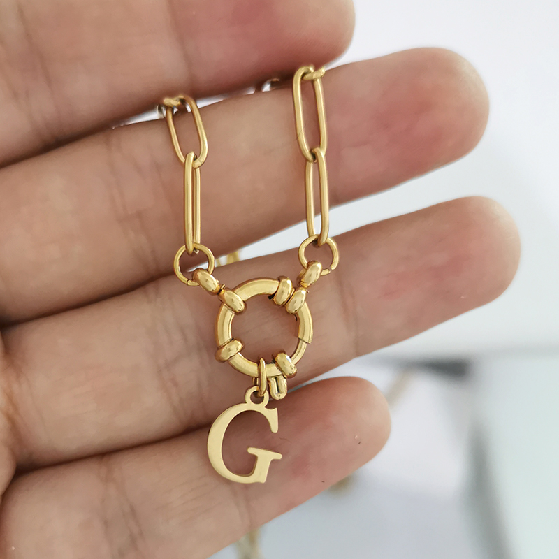 Kalung Huruf A-Z Initial Charm - Event Z ulasan dan harga