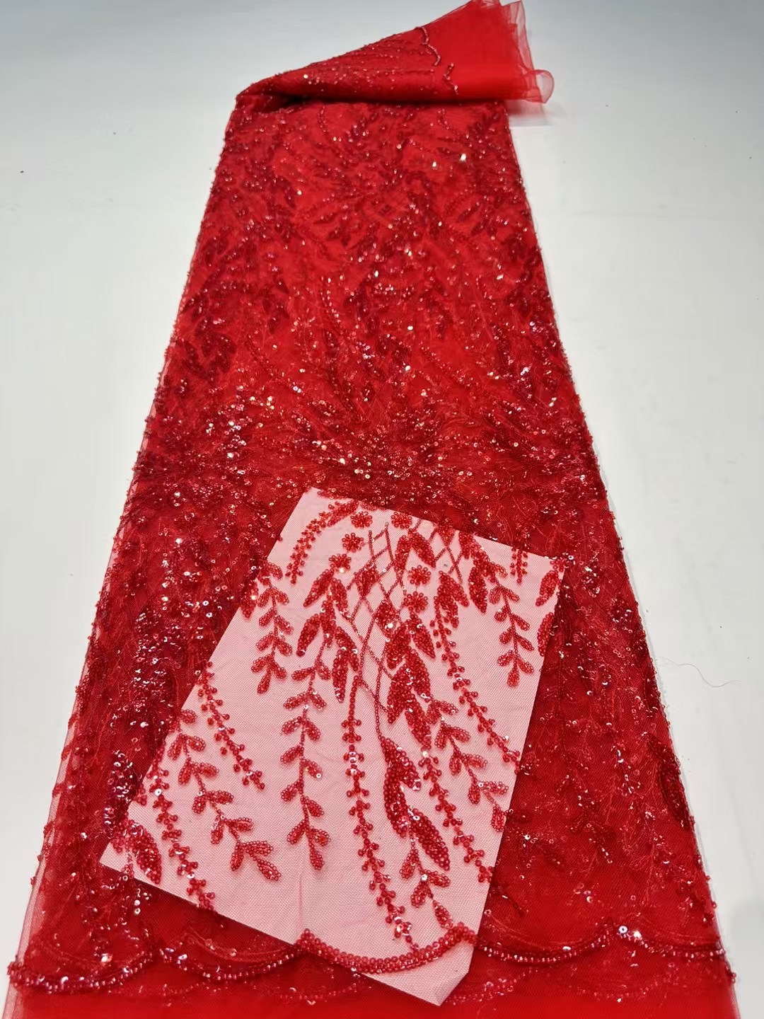 Kain Renda Prancis 2026 Berkua - Glitter Tablecloth ulasan dan harga