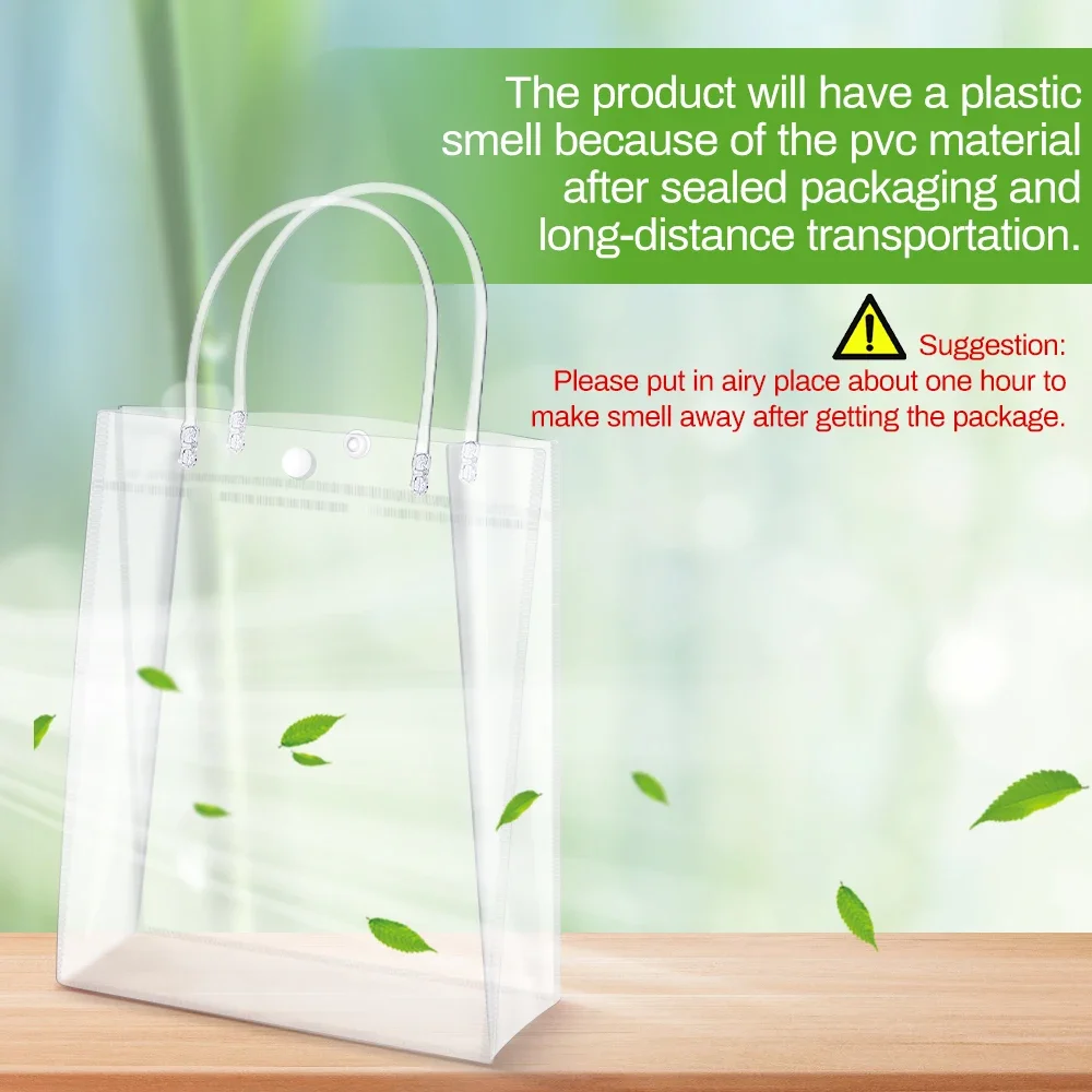 Tas hadiah PVC bening dengan p - Event Party Shop ulasan dan harga