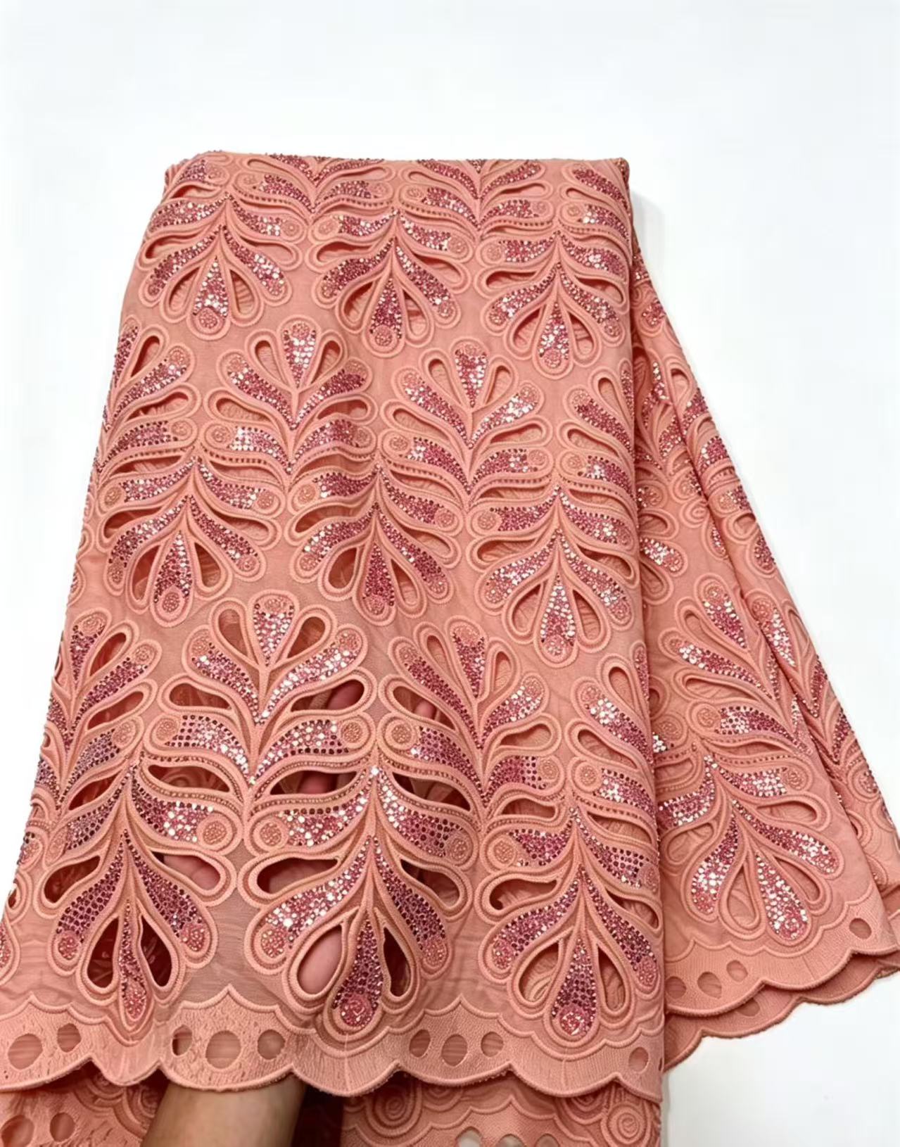 Grosir Kain Brokat Organza Tul - Glitter Tablecloth ulasan dan harga