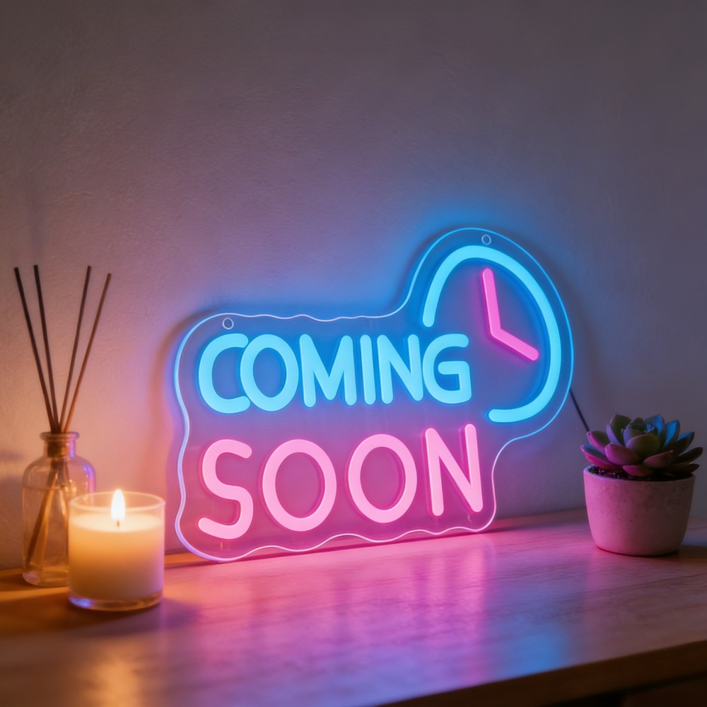 Neon Sign LED Light USB Rechar - Event Launch Party ulasan dan harga