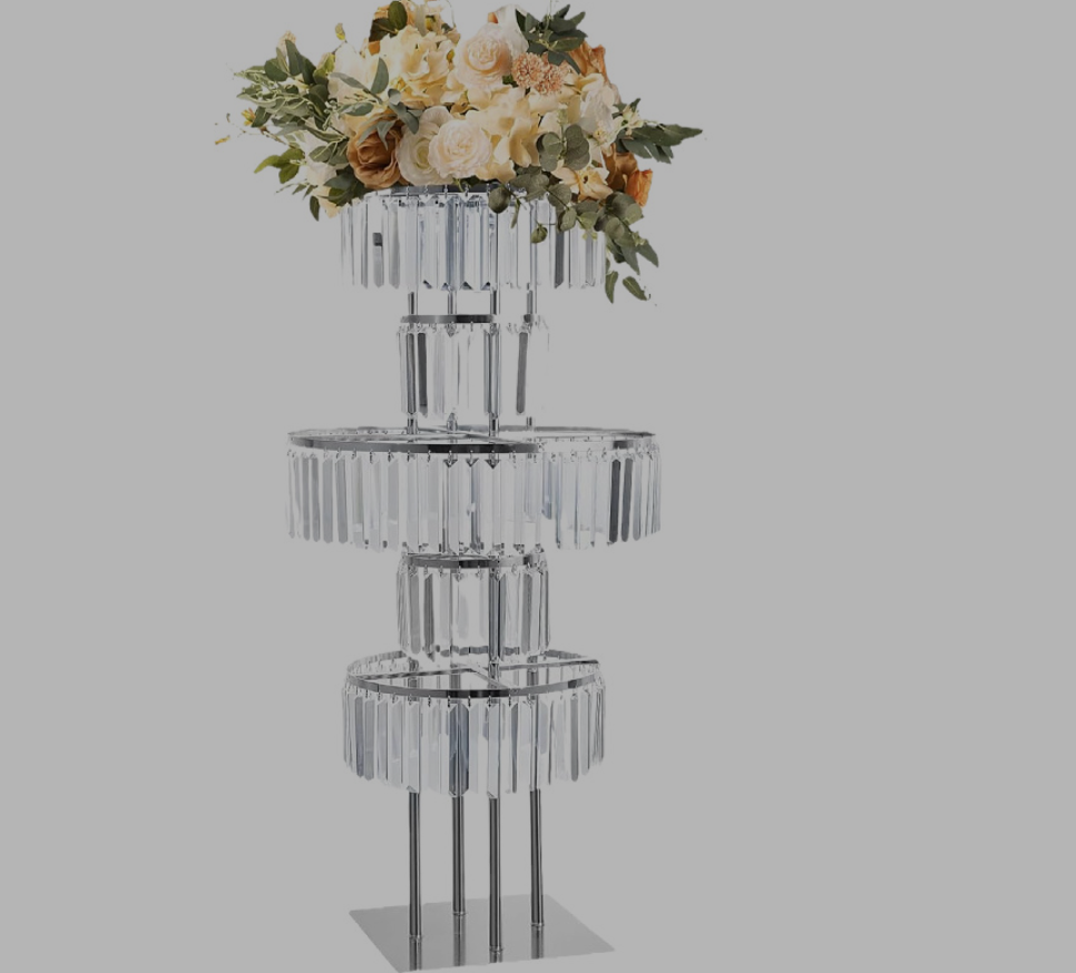 4 PCS Rak Bunga Kristal Penyan - Party Event Supply Store ulasan dan harga