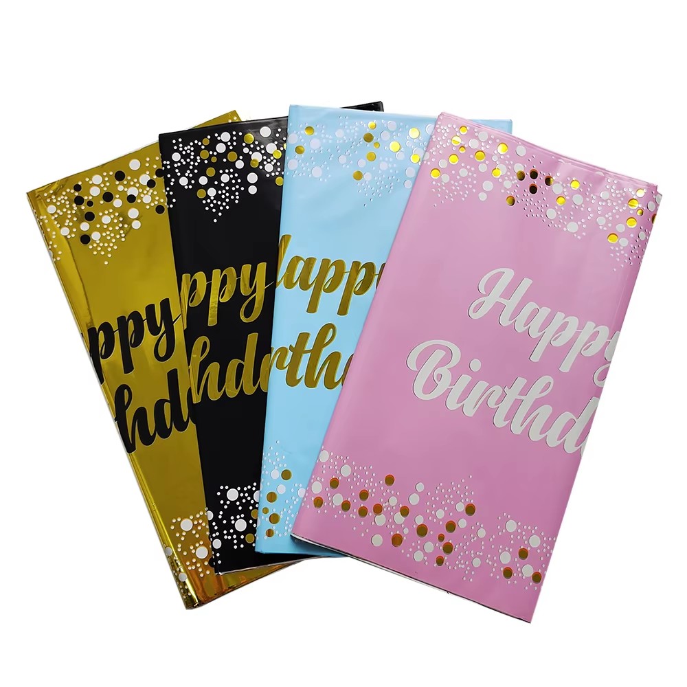 Taplak Meja Sekali Pakai Motif - Table Cloth Disposable ulasan dan harga