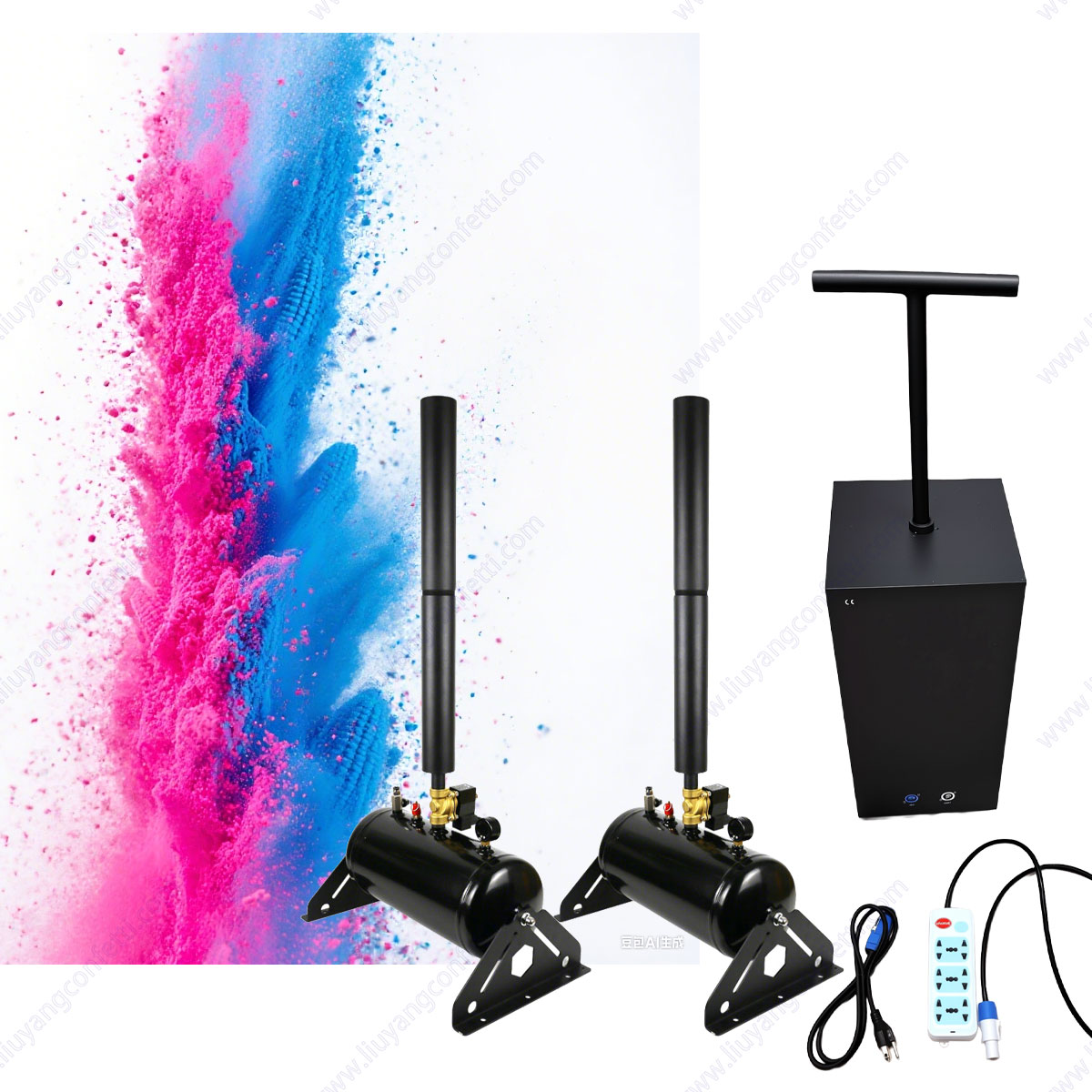 Confetti Streamer Mesin Baby S - Confetti Cannon Tube ulasan dan harga