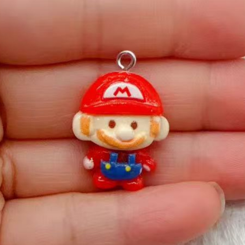 10 buah liontin kartun resin,  - Event Party ulasan dan harga