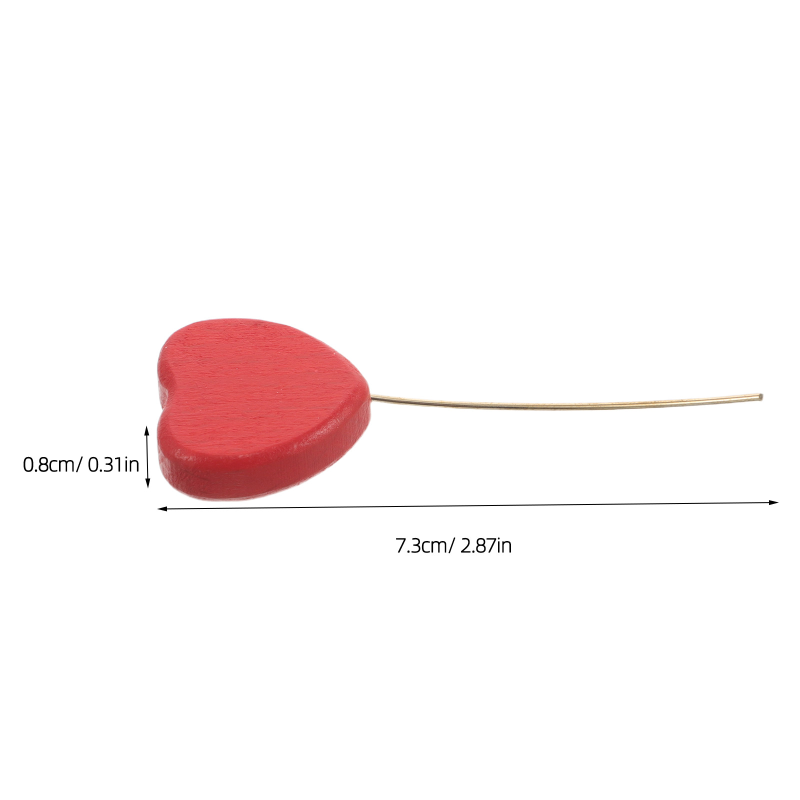 6 Buah Tongkat Kayu Bentuk Hat - Centerpiece Stick ulasan dan harga