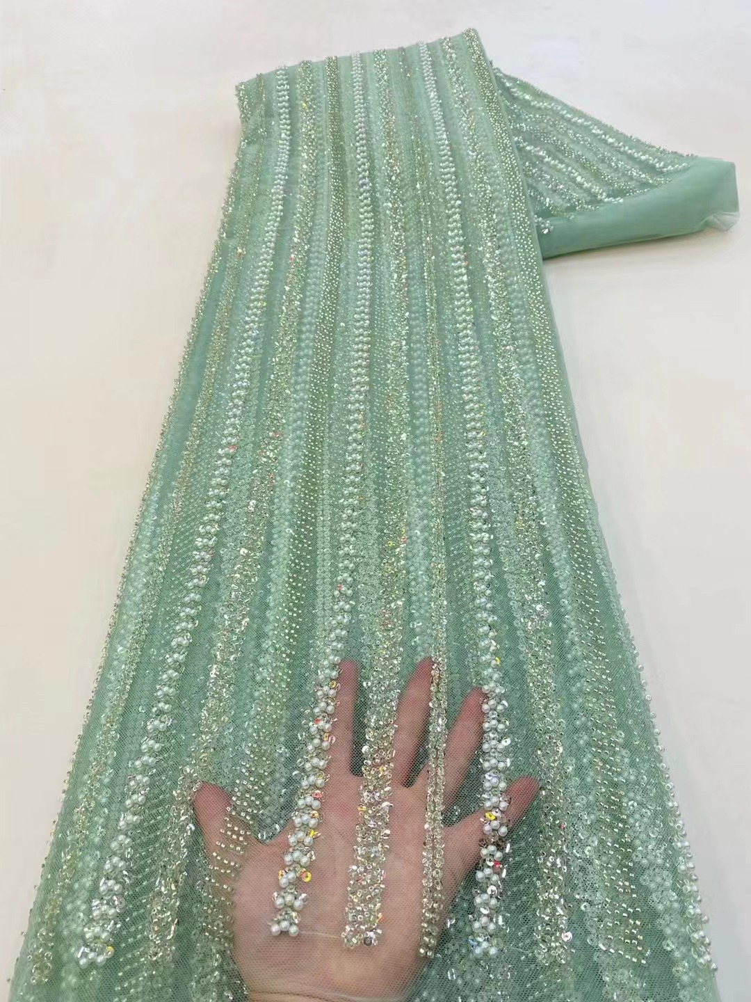 Kain Tulle Terbaru Berkualitas - Glitter Tablecloth ulasan dan harga
