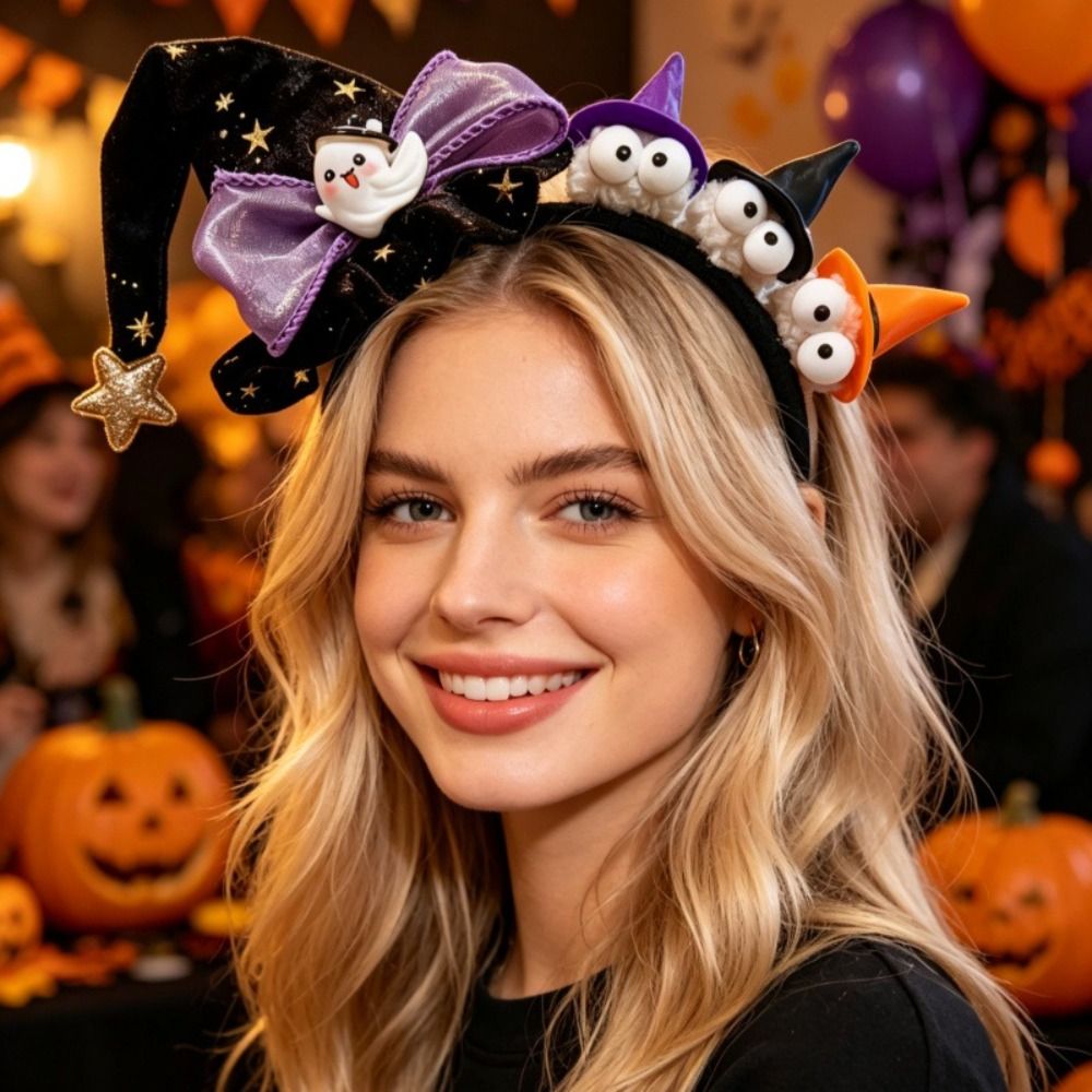 Bando Topi Penyihir Halloween  - Party Hat Cone ulasan dan harga